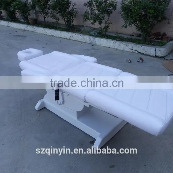 CE Approval White Massage Table Electric Face Hole photo-2