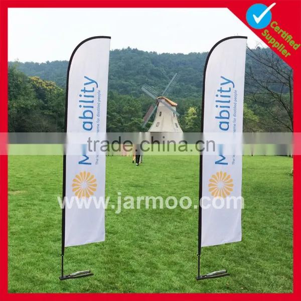 Popular Screen Printing Outdoor Flying Beach Flag photo-6