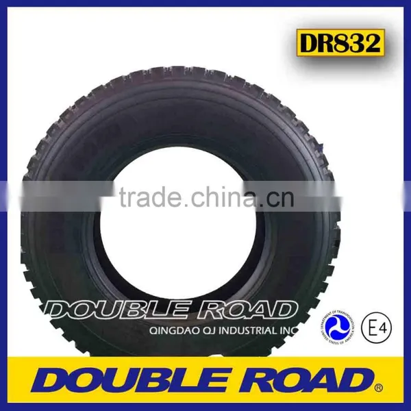 China Brand DOUBLE ROAD Low Profile 11r22.5 Tyre for Truck photo-3