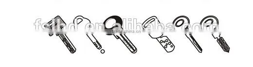 China High Security Key Cutting Machine Q30 Portable Key Duplicator WenXing Car Key Clone Machine photo-5