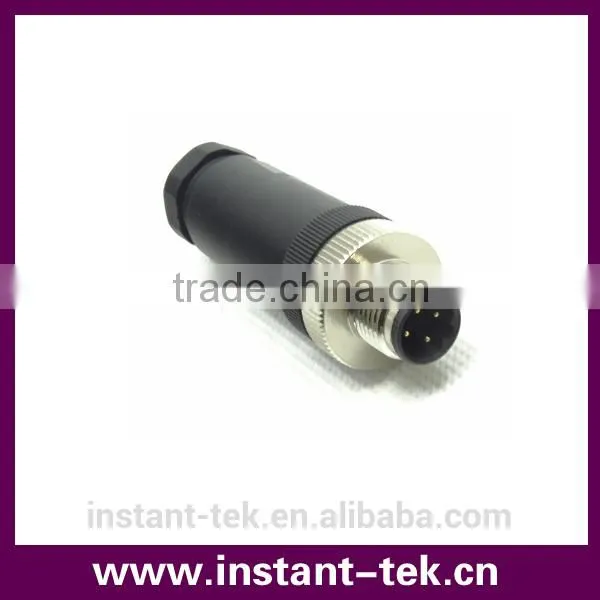 INST IP67 M12 4pin Male Plug IP67 Female Socket photo-6