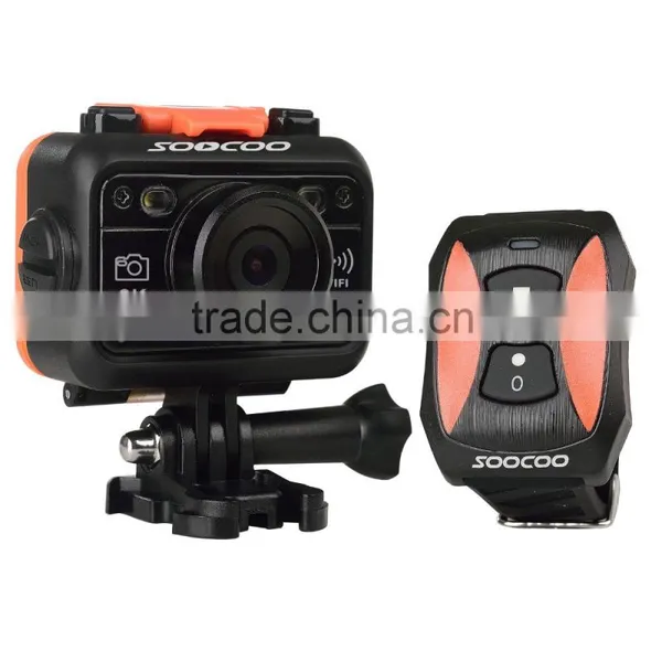 SOOCOO S70 Built- in WIFI Waterproof Sport Action Camera With 2.4G Remote Control 2K Full HD 170 Degree Wide-angle Lens photo-2