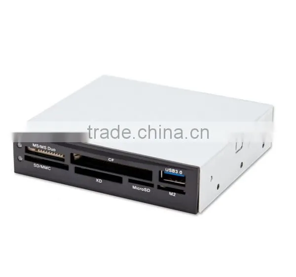 Aluminus 3.5" Internal Card Reader With USB 3.0 Port 6 Slot Card Reader photo-2