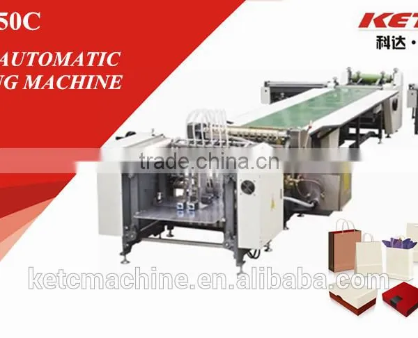 KT-650C SEMI-AUTOMATIC GLUING MACHINE