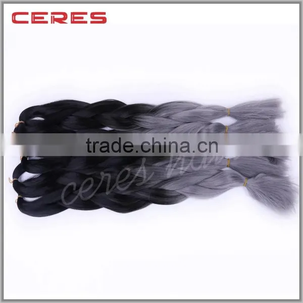 Factory Wholesale Japanese Synthetic Fiber Ombre Jumbo Braid Hair,havana Mambo Twist 12 Inch Quality Choice photo-6