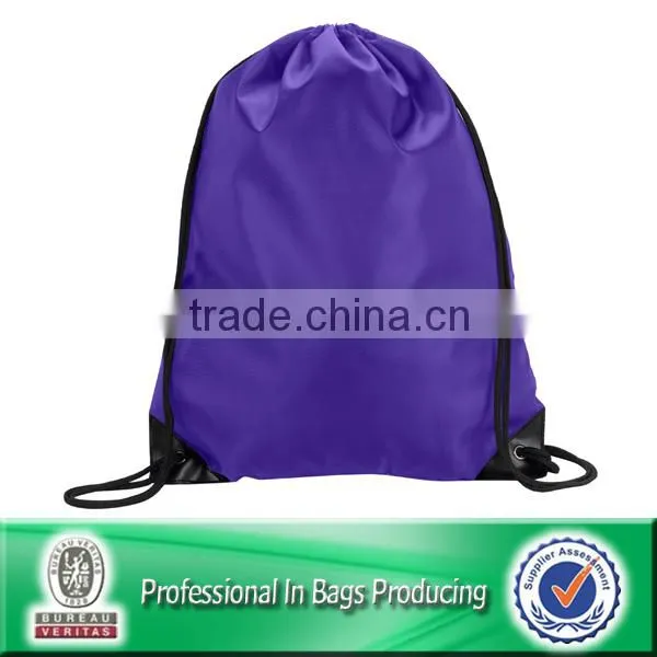 Custom Cheap Polyester Drawstring Waterproof Laundry Bag photo-4