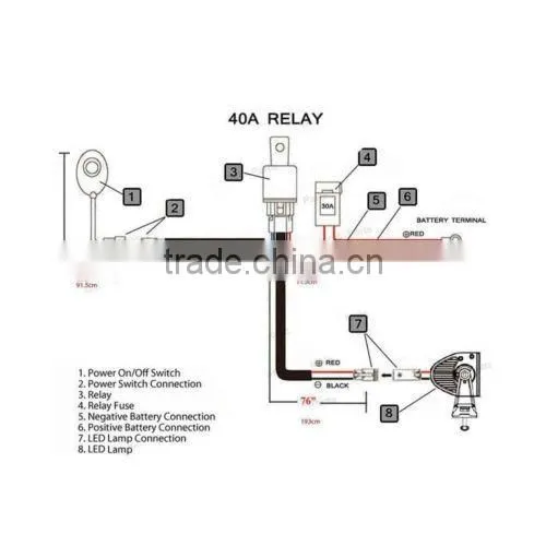 Automotive Wire Harness /Electric Cable Assemblies Harness for Led Light Bar Automotive Wire Harness photo-2