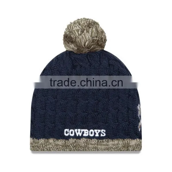 High Quality Factory Wholesale Promotional Custom Winter Knitted Hat photo-3