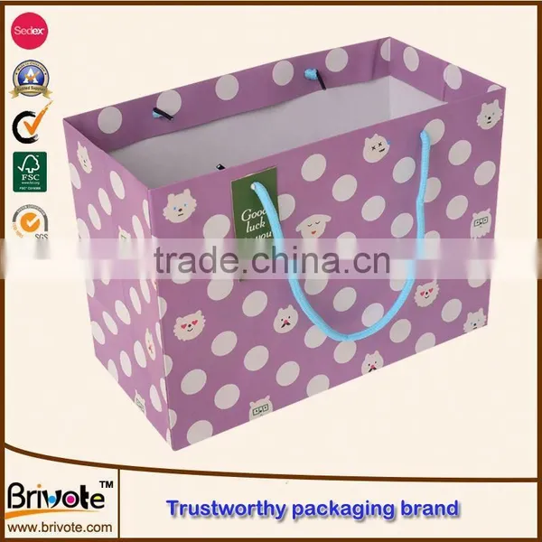 Gloss Lamination Jeans Shopping Paper Bag photo-3