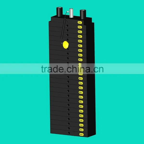 Body Solid powder coated weight stack plates by manufacturer