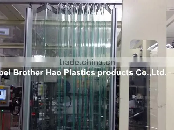 Extruing Soft Clear Folding Factory PVC Strip Door Curtain/Roll photo-6