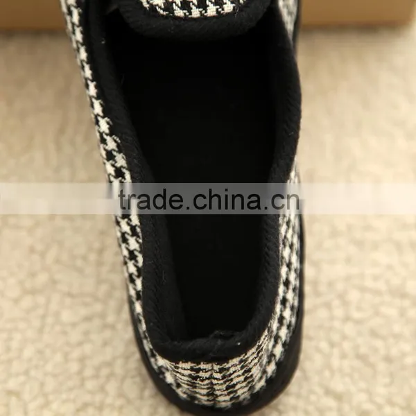 Grid Cloth Women Casual Shoes Made in China photo-4