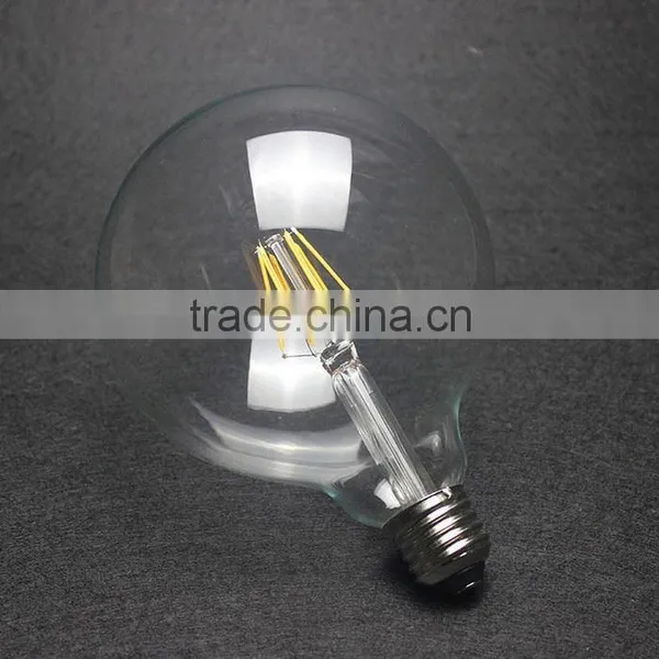 High Lumen Efficiency Full Glass Cover E27 Led Filament Bulb photo-4