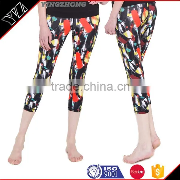 (Trade Assurance)China Clothing Manufacturers Whlesales Women Legging Trousers/blank Leggings/custom Design Printing Leggings