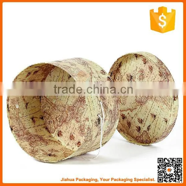 Large Paper Packaging Round Box Carton photo-2
