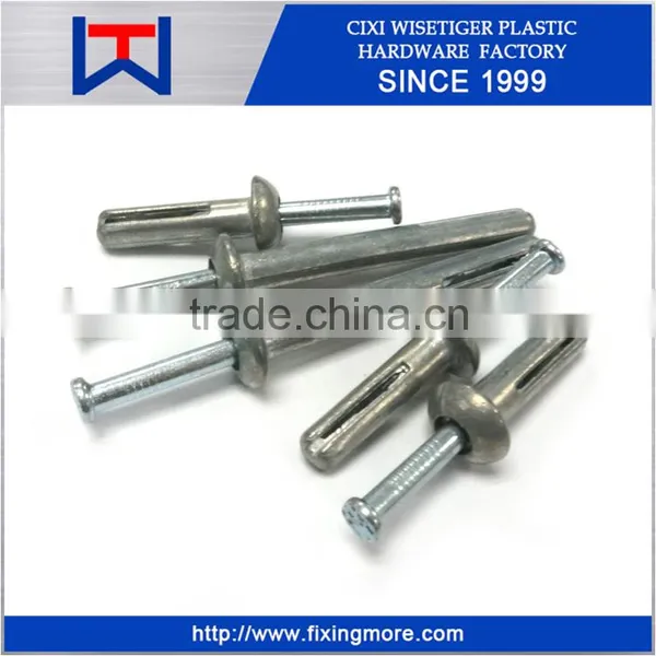 Zinc Alloy Oem Custom Hammer Drive Anchor,hammer Fix Screws Anchor