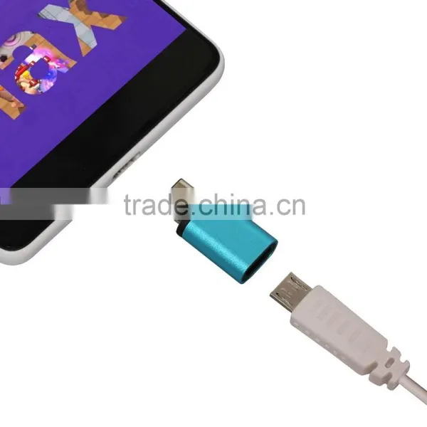 Aluminum Reversible Type 3.1 to Micro USB Female Charger and Adapter for Apple New Macbook 12 Inch/xiaomi 5 and so on photo-5