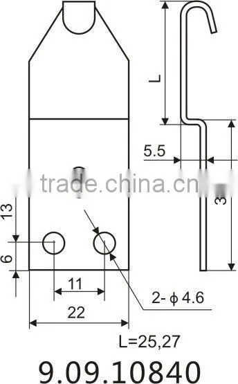 Window Lock (Moon Lock for PVC or Aluminum Alloy Sliding Windows) photo-4