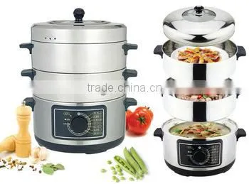 New Pattern Stainless Steel Electric Cooking Pots Large Cooking Pots Steamer Pot Collapsible Cooking Pot