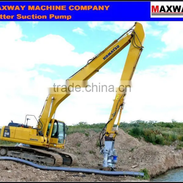MAXWAY MACHINE COMPANY New Product ~ Submersible Mud Pump for Excavator photo-3