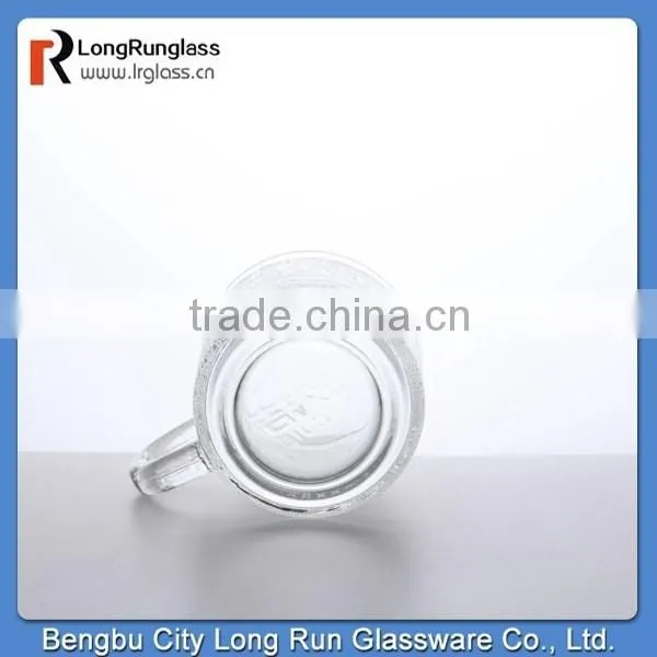LongRun 310ml Carved Frosted Water Juice Drinking Glass Mug Wholesales photo-5