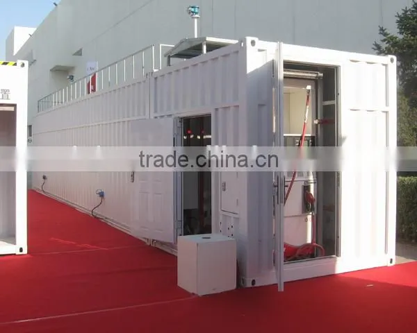 ISO Standard 40 Feet Mobile Container Petrol Filling Station Made by Luqiang photo-3