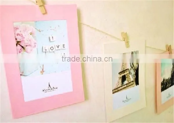 Colourful Paper Picture Frames Hanging Over at the Wall photo-2