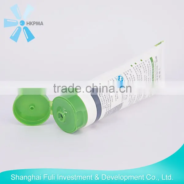 Cosmetic Packaging Tube With Silk Screen Printing and Flip Top Cap photo-3