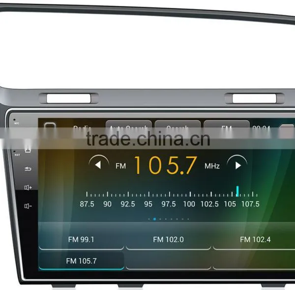 3W WiFi Phone OBDII Touch Screen Car Dvd GPS For VW GOLF 7 With Android 4.4.2 1.6GHZz MCU 4 Core Support All APP photo-2