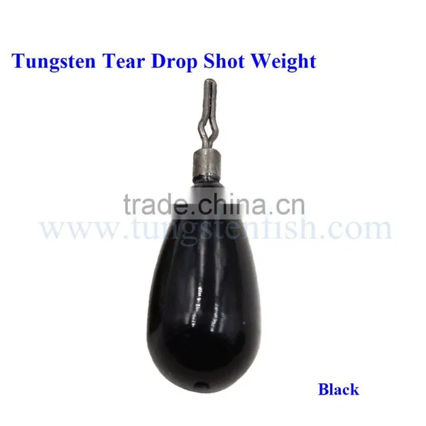 Tungsten Tear Drop Shot Weight Type Wholesale Fishing Weights Tungsten photo-2