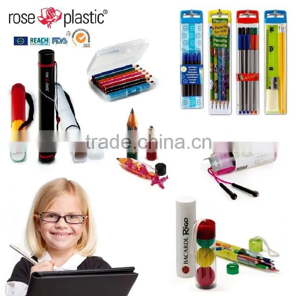 Hard Durable Waterproof Injection Moulding Colorful Cylinder Printing Plastic Gift Boxes for Storage photo-2