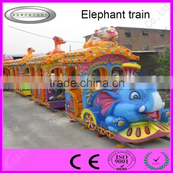 China Factory Amusement Ride Elephant Train for Kids With High Quality photo-4
