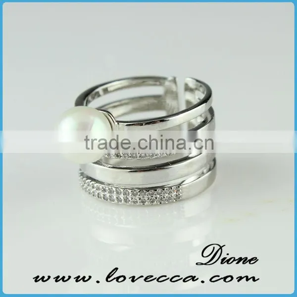 2015 Fashion Jewelry Ring!latest Weddingring Design !micro Pave Diamond Setting Ring-stylish Sterling Silver Jewelry photo-5