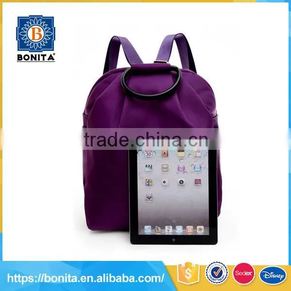 New Design Double Strap Women Student Travel Backpack photo-3