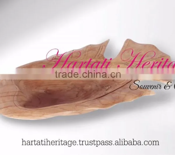 Teak Wood Unique Assorted Bowls Home Decoration photo-4
