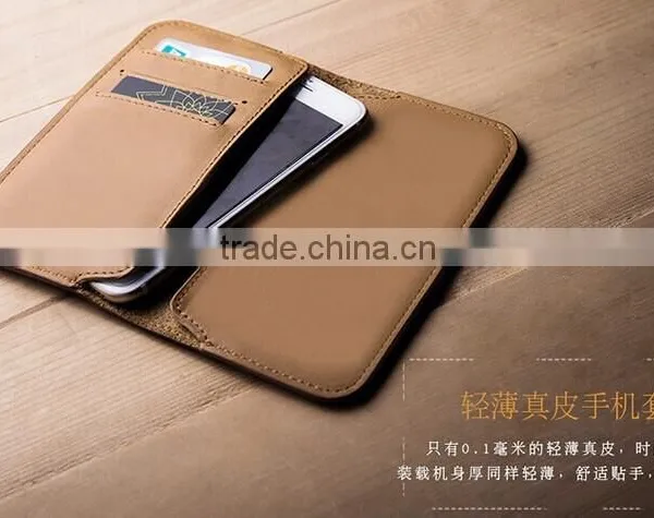 Multifunction Leather Phone Wallet Soft Real Leather photo-4