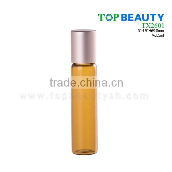 TX2601 Cosmetic Glass Perfume 5ml Roll On Bottle photo-3
