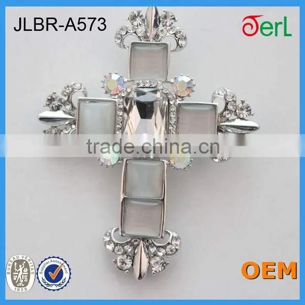 Wholesale Bridal Crystal Invitation Brooches photo-6