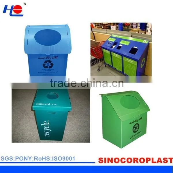 Corrugated Plastic Recycle Bin Manufacturer photo-3