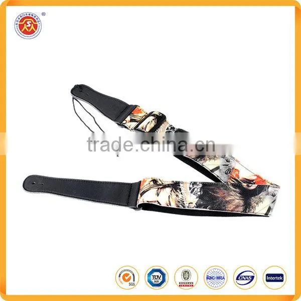 Hot Sale Adjuatable PU Leather Guitar Straps Colored Printed for Sale photo-2