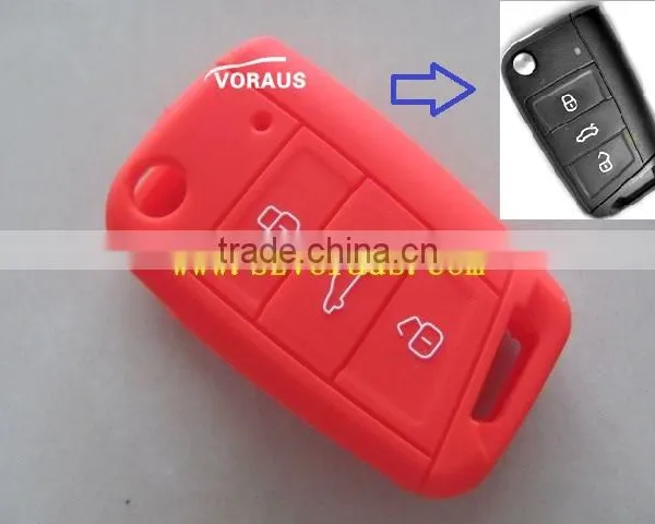 V 3 Button Smart Key Pack (red) photo-2