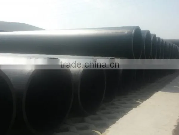 Factory Price DN50-DN1000 Black pe Plastic Pipes Steel Framed Hdpe Pipe photo-4