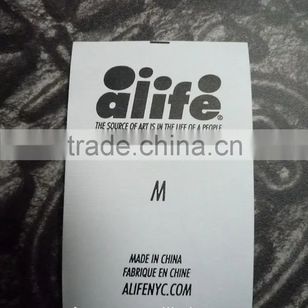 Wearable Polyester Satin Size Printing Tag photo-2