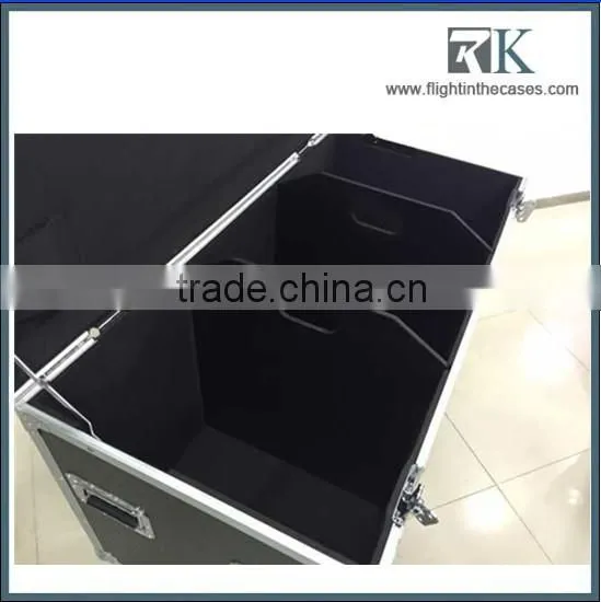 RK Case 48" Crate Style Trunk Cases - 1/2" Ply W/Wheels - 4 Pc Stacking Set photo-3