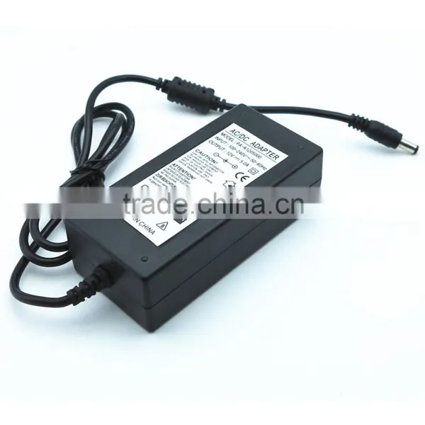 Good Quality Power Supply 12V 5A AC/ DC Adapter for Security Camera US/ EU/ UK/ AU Plugs photo-4