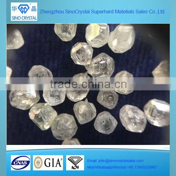 Wholesale Gem Quality Uncut Rough Lab Grown Diamond CVD HPHT Large Single Crystal Diamond