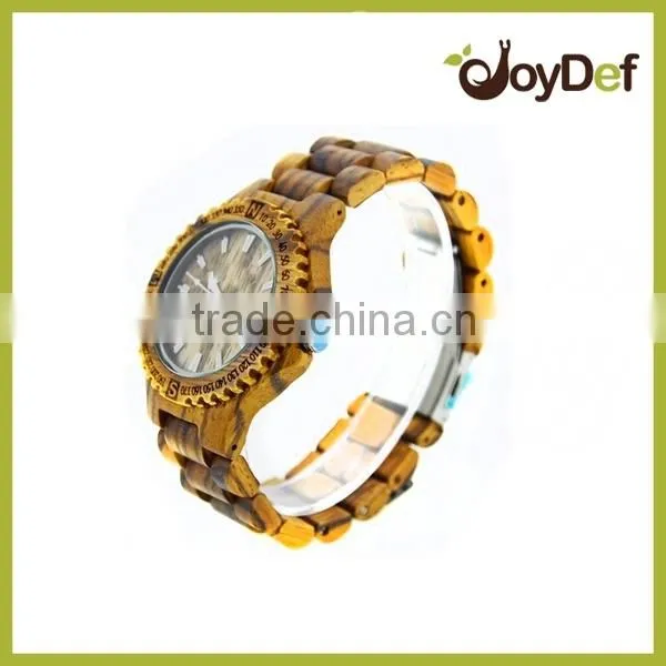 Bamboo Material Wood Eyeglasses,Bamboo Wooden Watch,Wooden Wristwatch photo-3