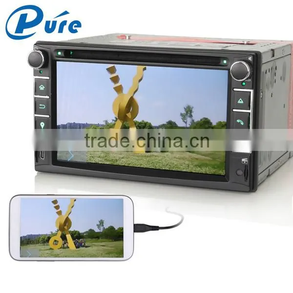 Manufacturer Car DVD Player With 3G Radio Car Player Double Din 6.2 Inch Car DVD Player photo-3