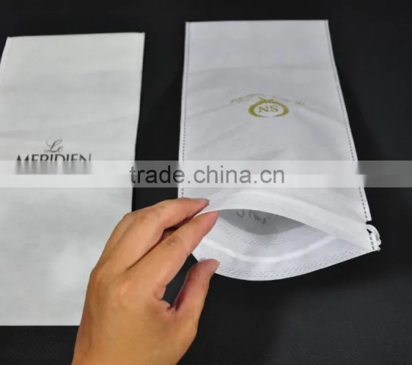 Non Woven/nowoven Hot Seal/heat Seal Drawstring Bag photo-4