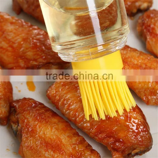 Good Quality Kitchen Tool Cooking Oil Plastic Bottle Healthy Silicone Brush Oil Bottle photo-4